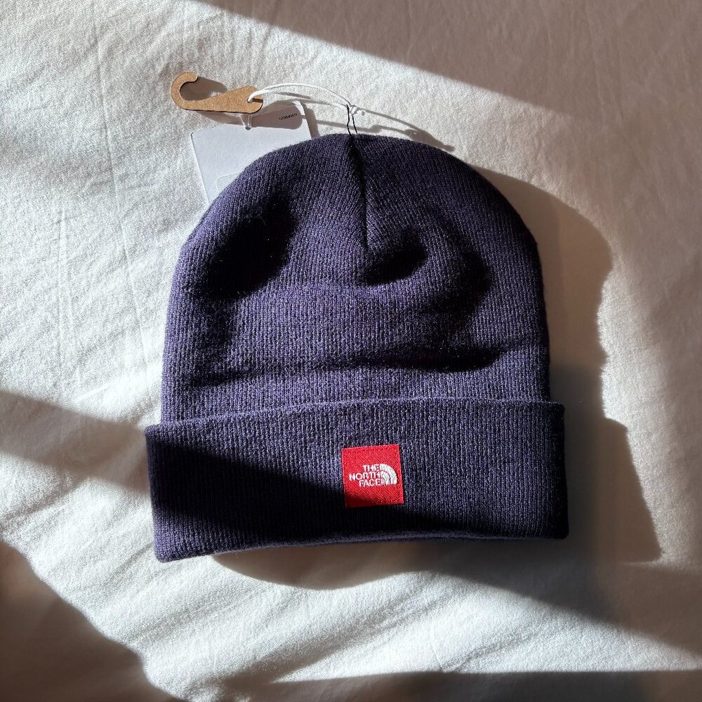 The North Face Purple Beanie, Unisex Hat